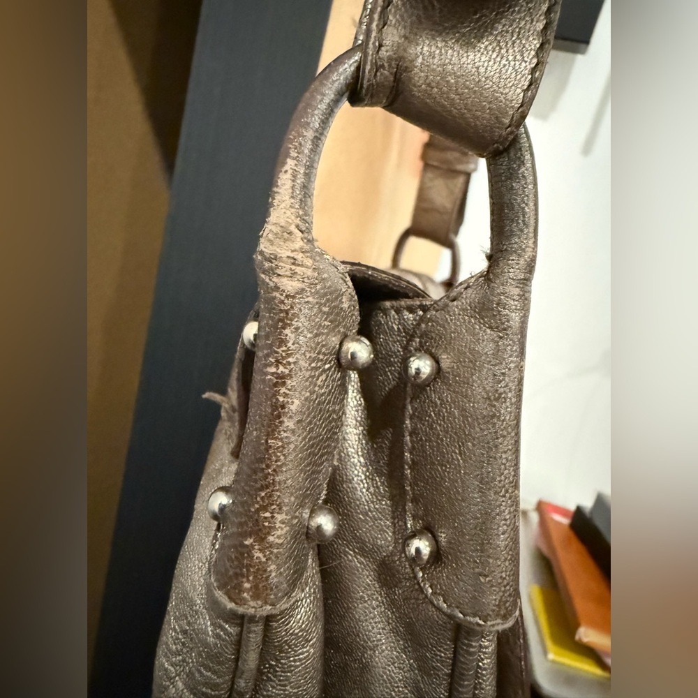 Vintage Metallic Ferragamo Shoulder Bag - Picture 16 of 16
